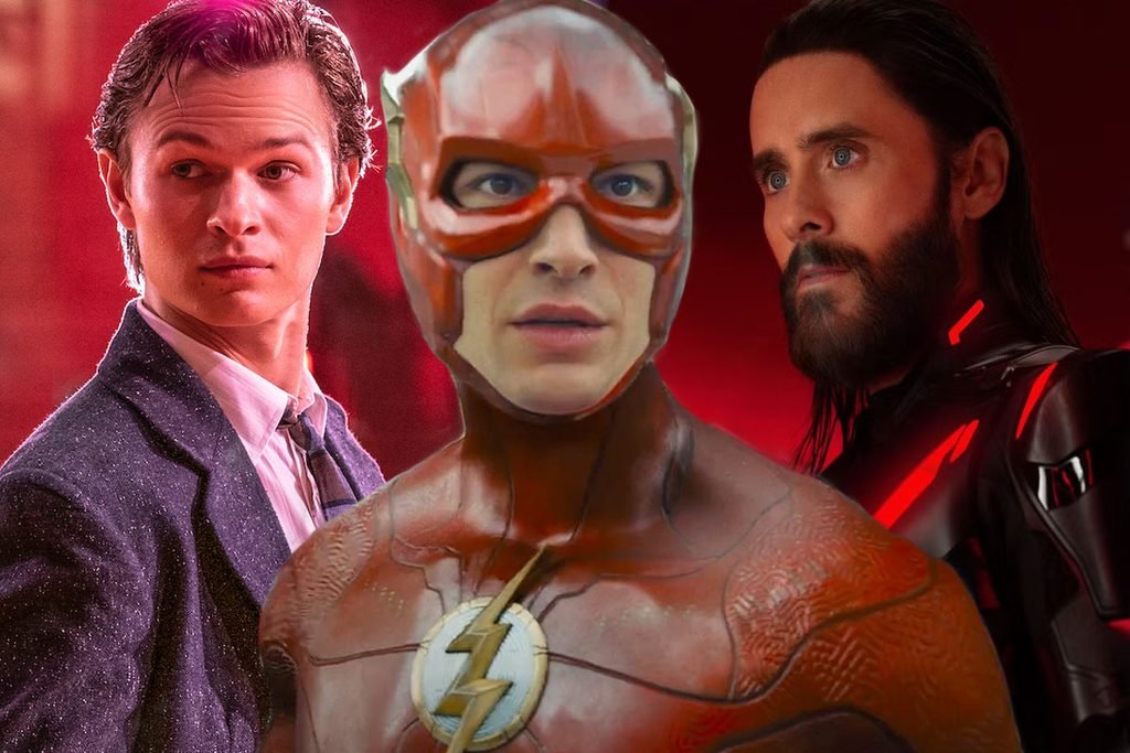Ansel Elgort, Erza Miller, Jared Leto