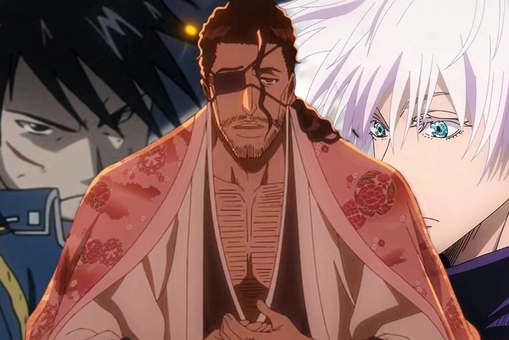 Roy Mustang, Shunsui Kyouraku, Satoru Gojo