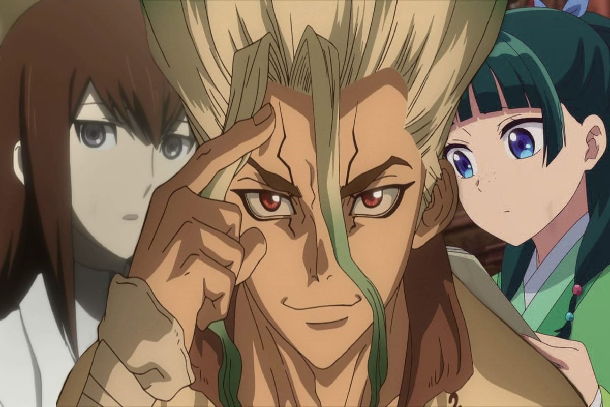 Makise Kurisu, Senku Ishigami, Maomao