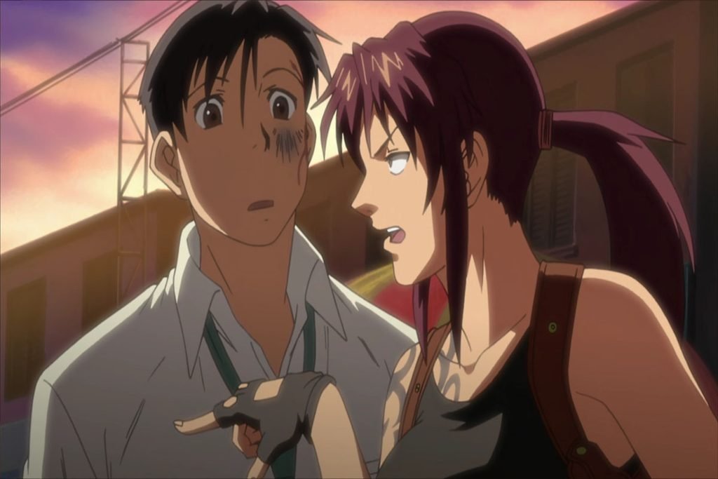 Black Lagoon menjadi salah satu anime dengan duo protagonis paling dinamis.
