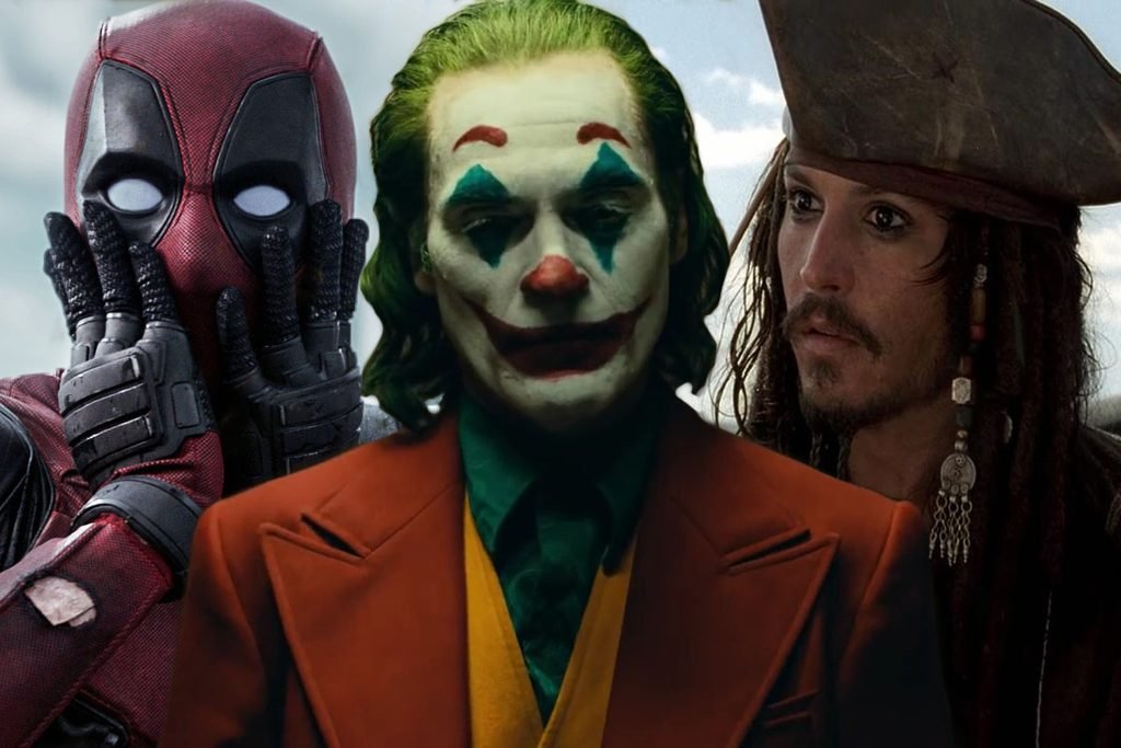 Deadpool, Joker, and Pirates of the Caribbean
