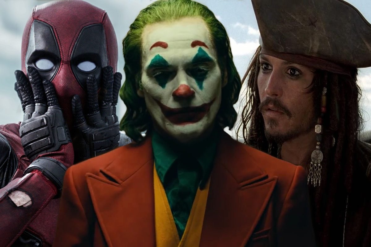 Deadpool, Joker, and Pirates of the Caribbean